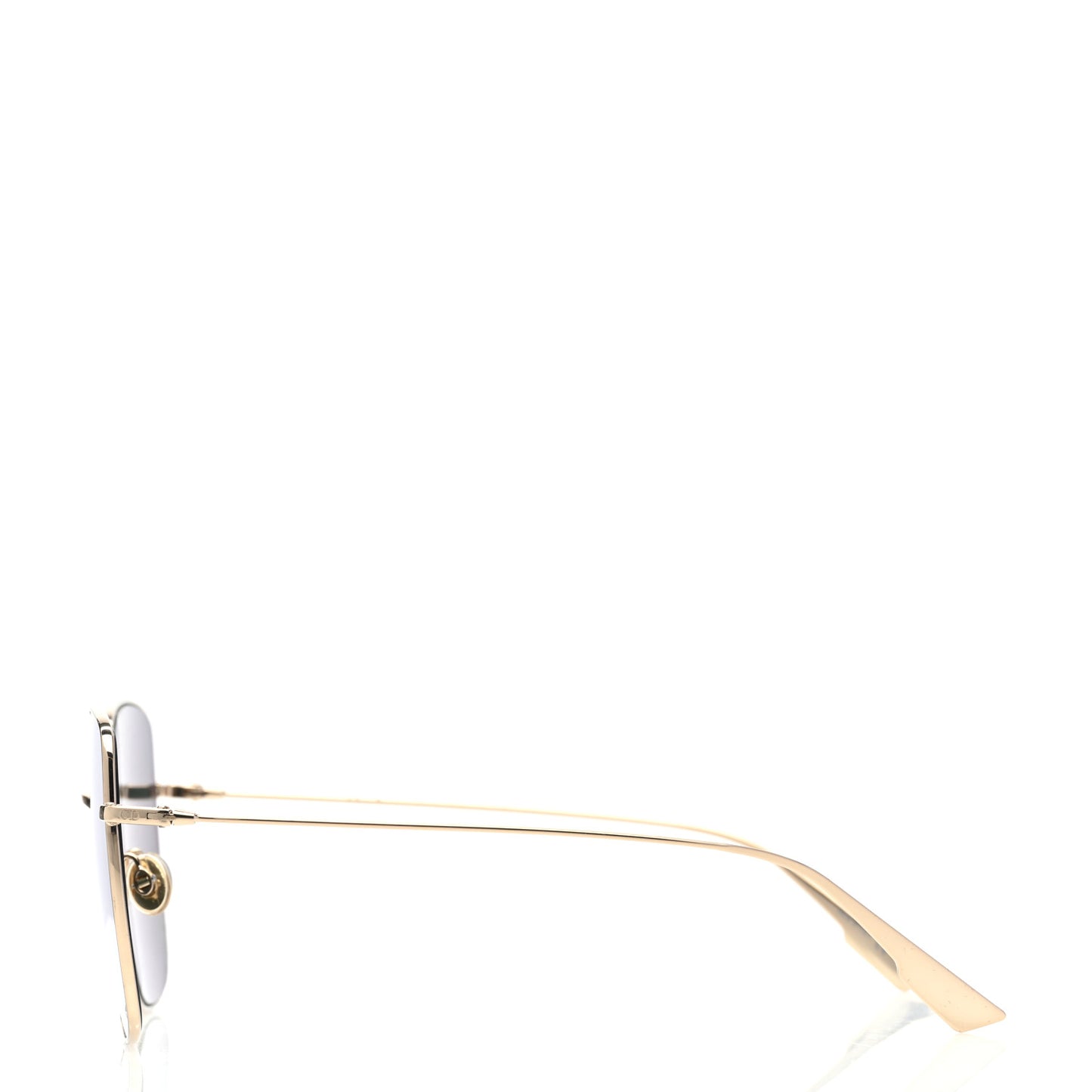 Metal Stellaire 1 Square Sunglasses Gold