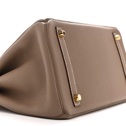 Hermes Togo Birkin 30 Etoupe 9 of 12