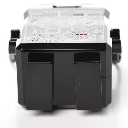 Chanel Plexiglass Crystal Robot Minaudiere Clutch Black 38 of 51