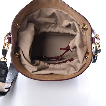 Chloe Smooth Calfskin Medium Roy Bucket Bag Plum Purple 5 of 11