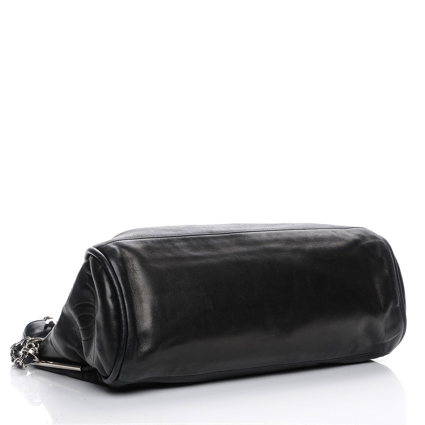 Lambskin Large Ultimate Soft Tote Black