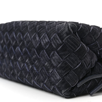 Bottega Veneta Suede Intrecciato Small Loop Camera Bag Space 9 of 11