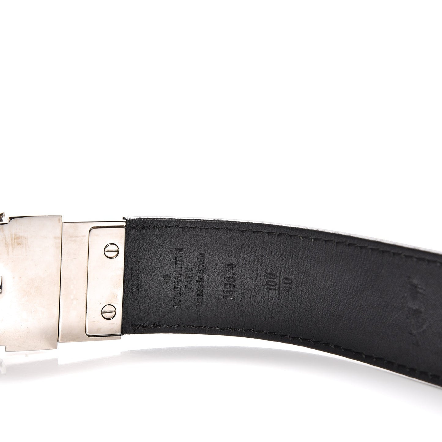 Damier Infini Calfskin 35mm Belt 100 40 Black