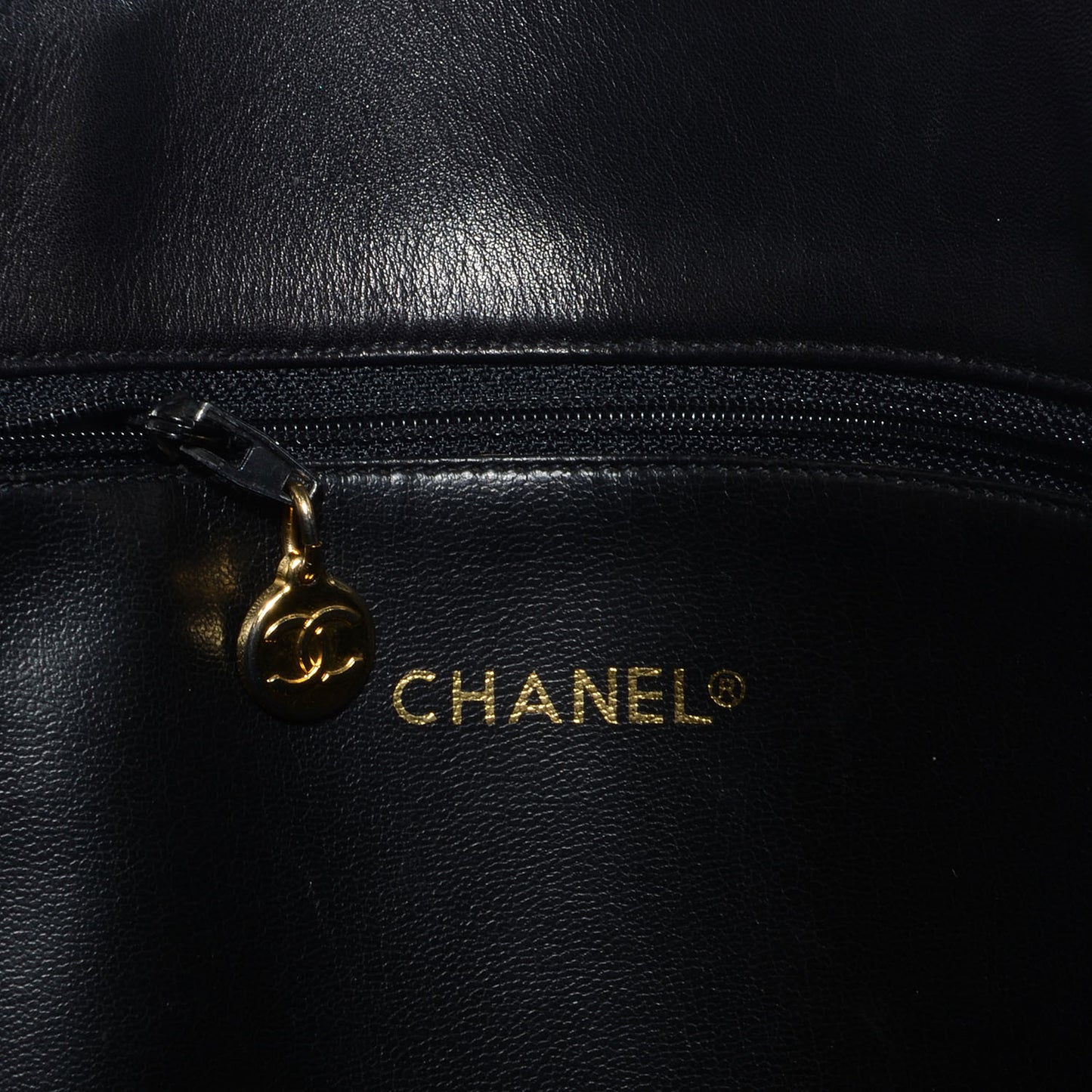 Lambskin Shoulder Bag Black