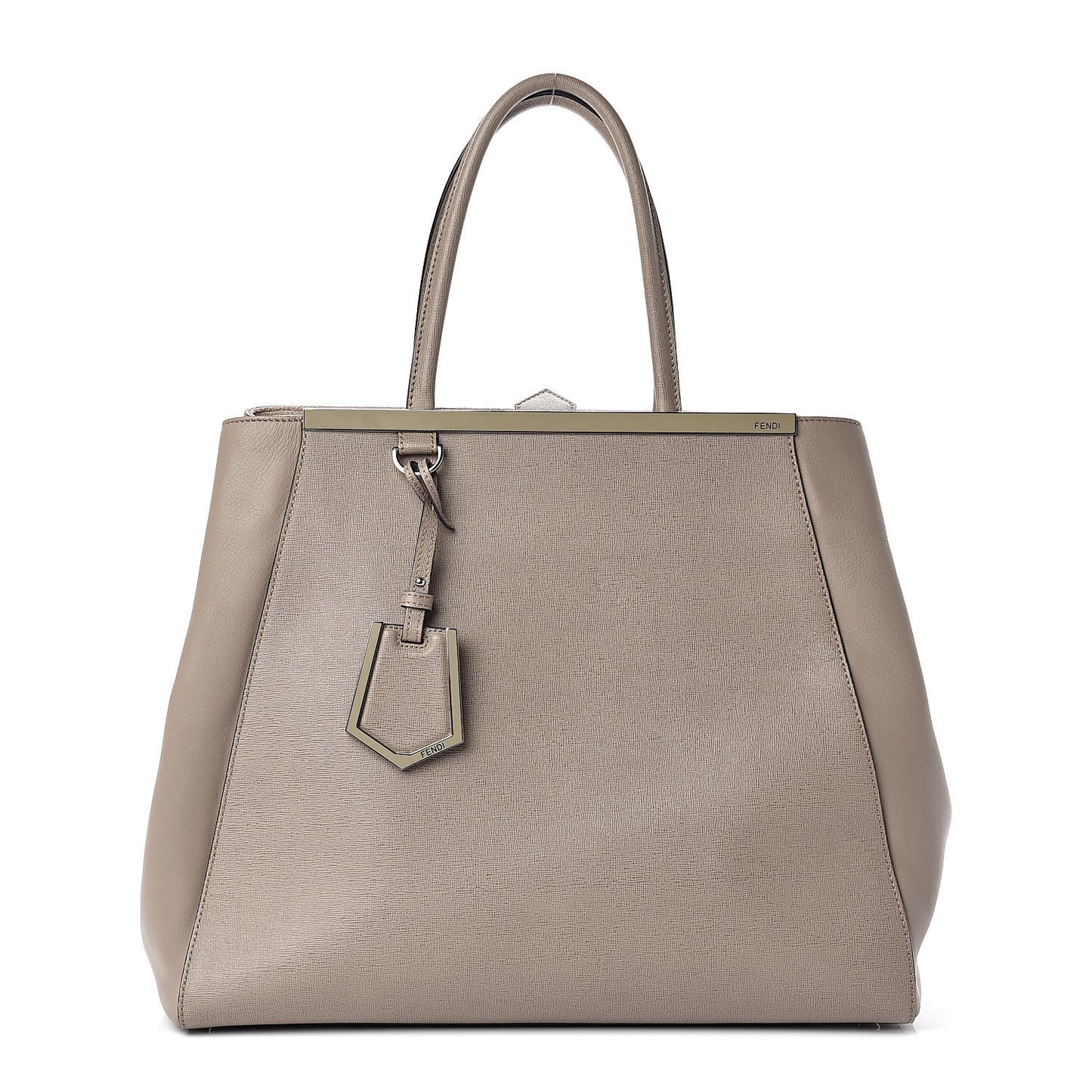 Vitello Elite Large 2Jours Tote Tortora