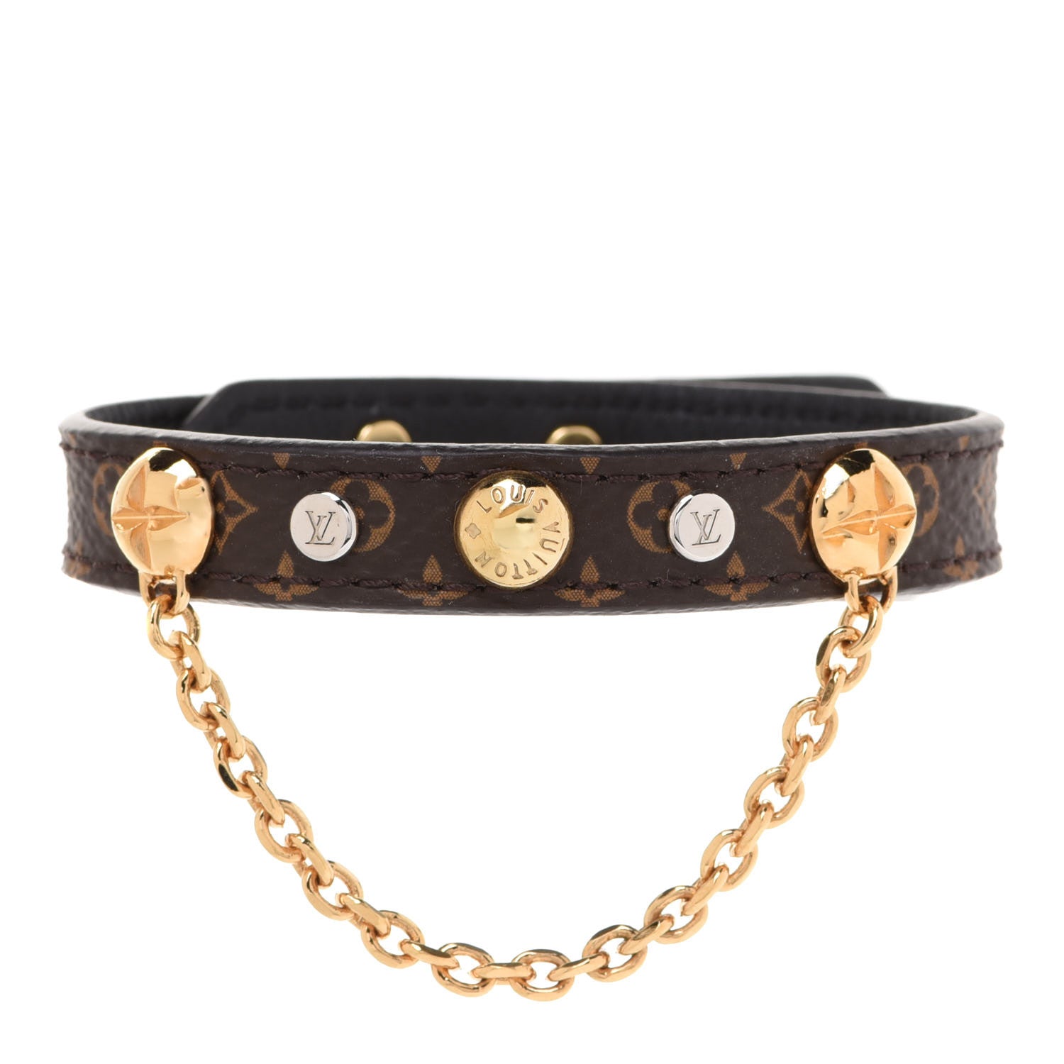Louis Vuitton Monogram Harajuku Chain Bracelet 19 1 of 7