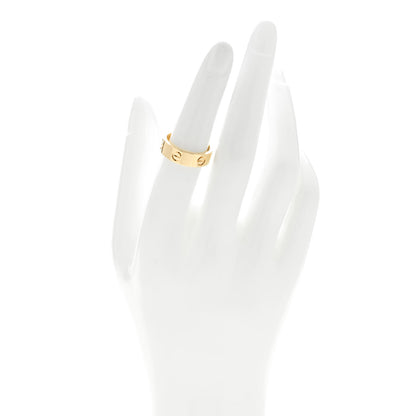 Cartier 18K Yellow Gold 5.5mm LOVE Ring 53 6.25 2 of 5