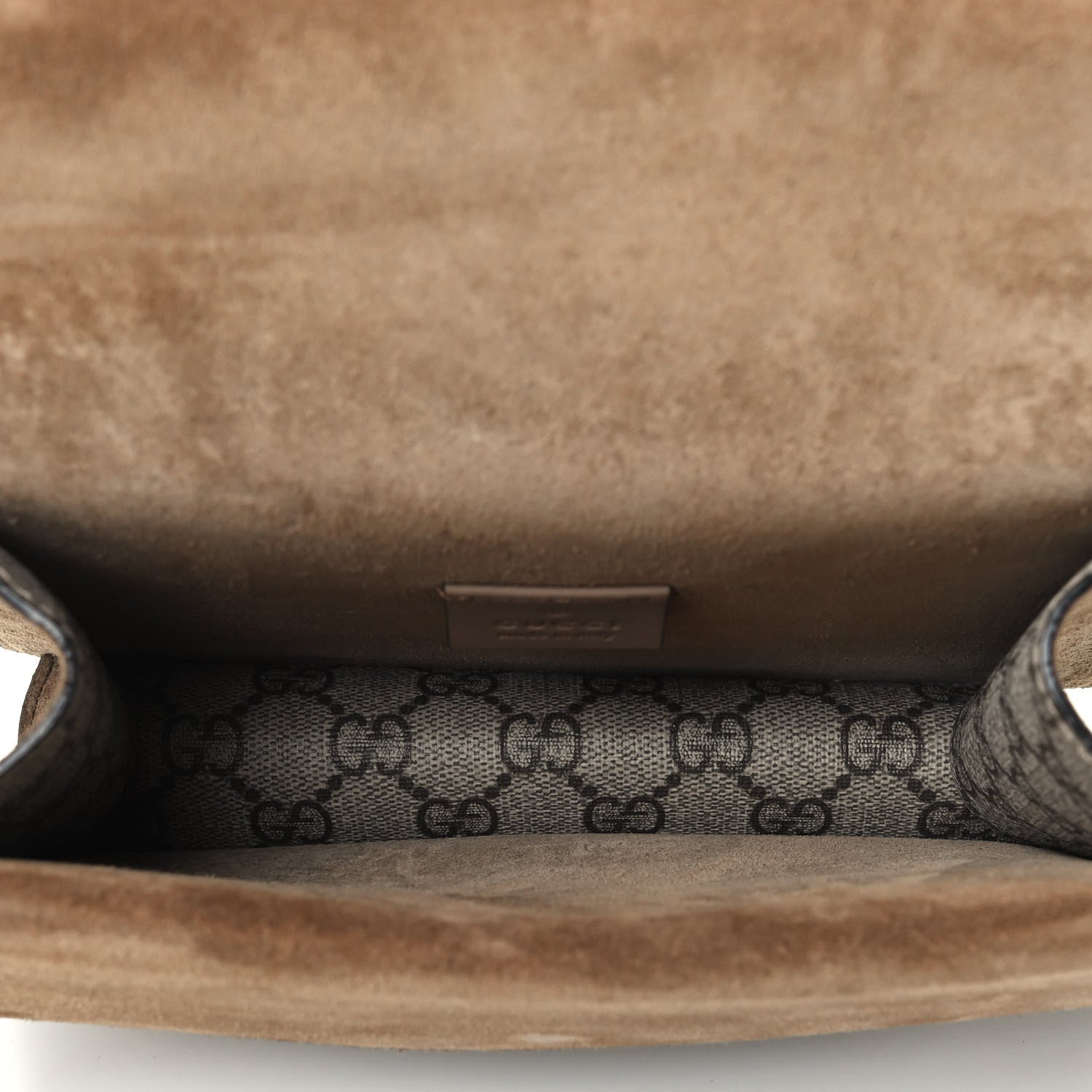 Gucci GG Supreme Monogram Mini Dionysus Shoulder Bag Taupe 4 of 4