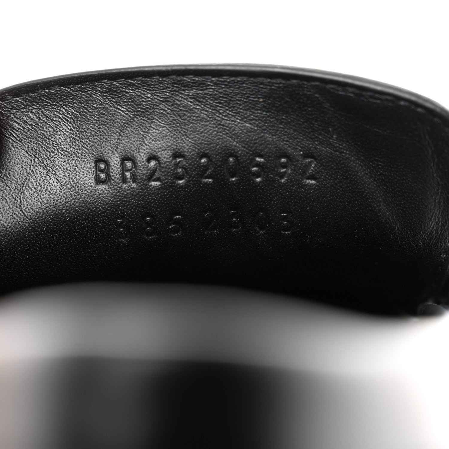 Hermes Glazed Calfskin Womens Gentle Loafers 38.5 Black 6 of 8