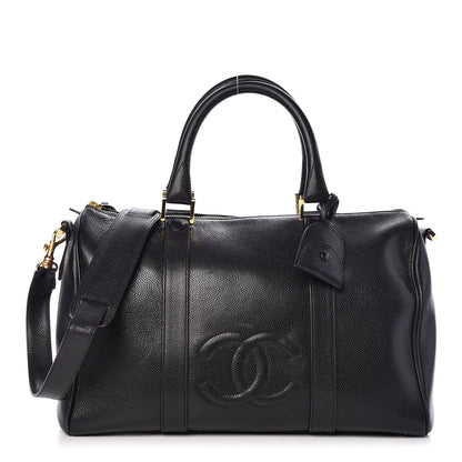Chanel Caviar Timeless CC Duffel Bag Black 1 of 13