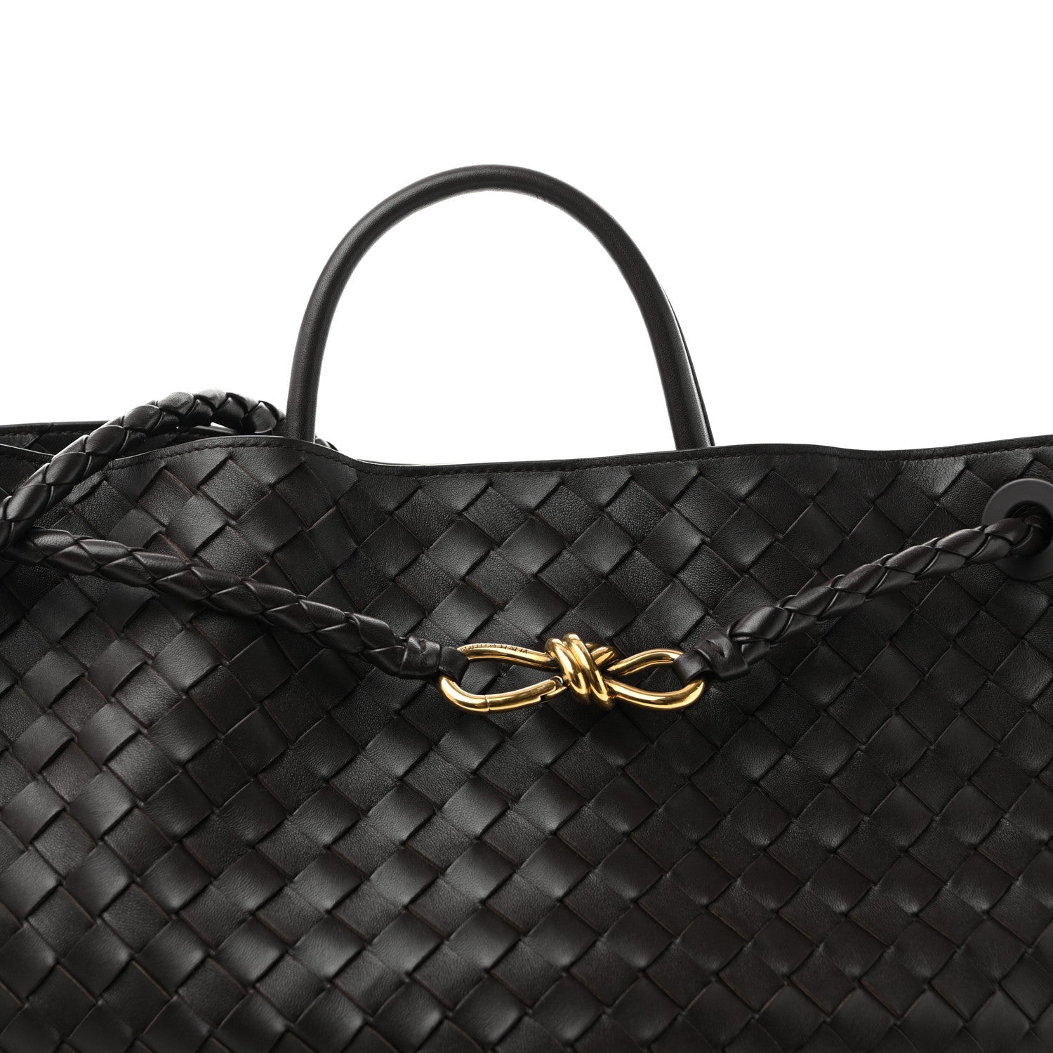 Bottega Veneta Nappa Intrecciato Large Andiamo Shoulder Bag Fondant 12 of 25