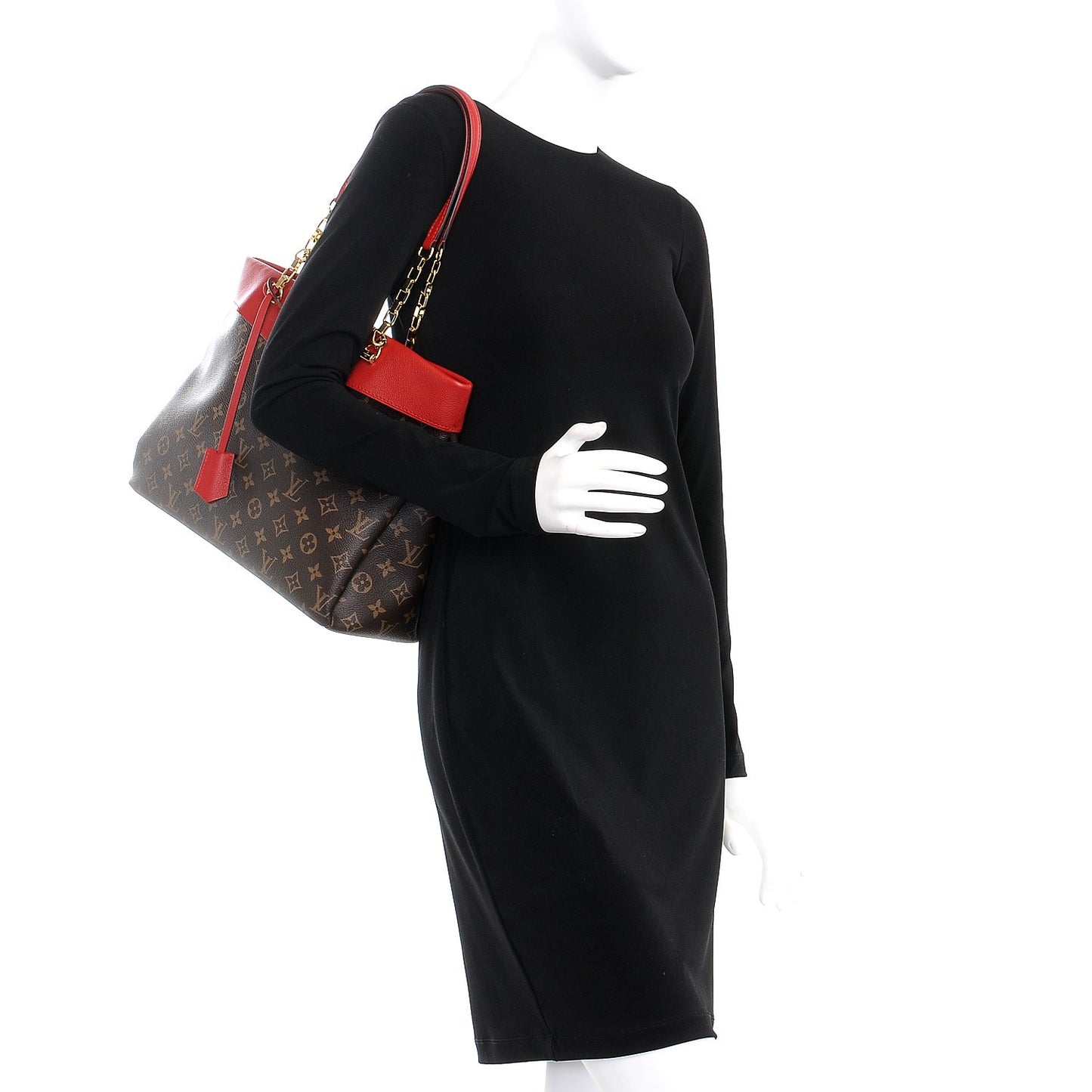 Monogram Pallas Shopper Cherry