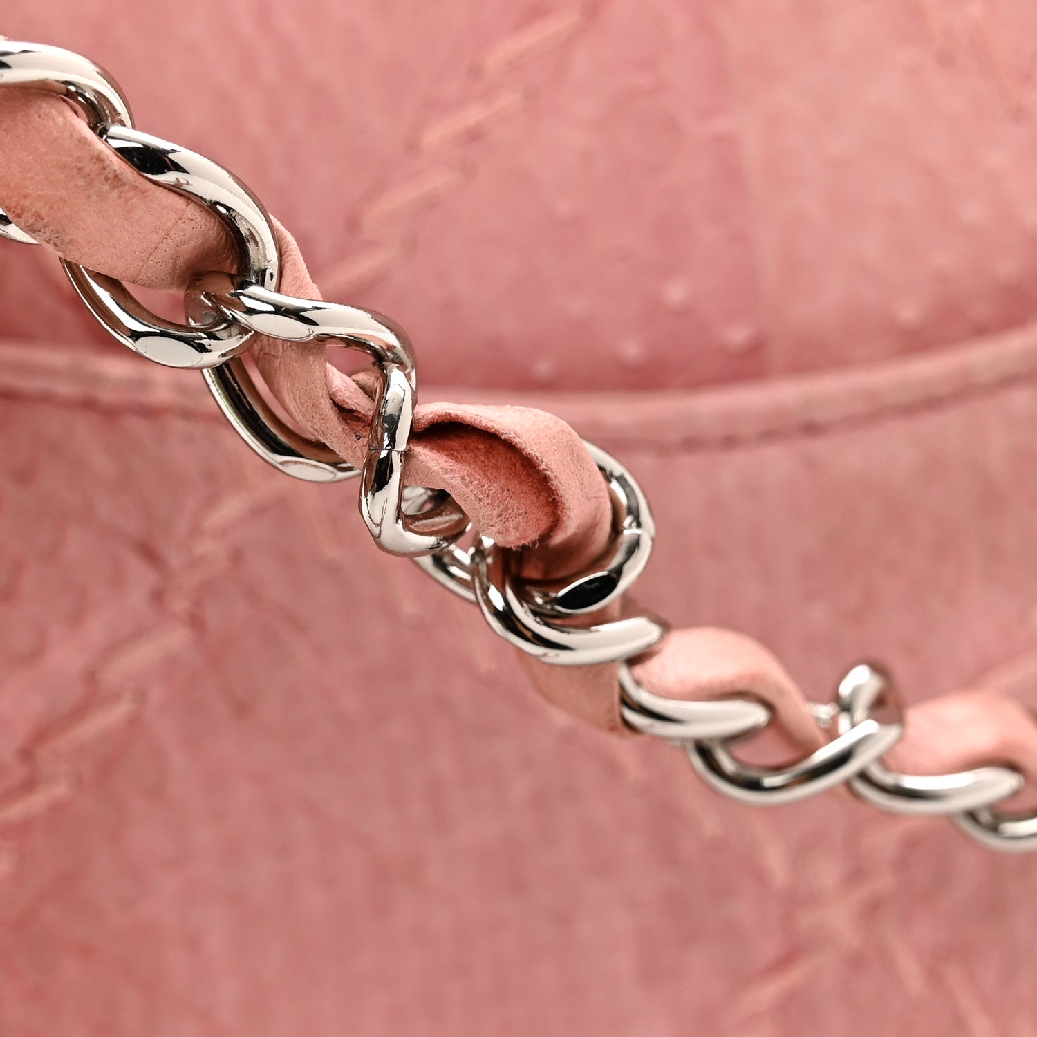 Chanel Snakeskin Ultimate Stitch Flap Pink 12 of 12