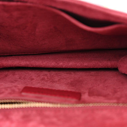 Christian Dior Lambskin Cannage Studded Small Dioraddict Flap Bag Red 5 of 11