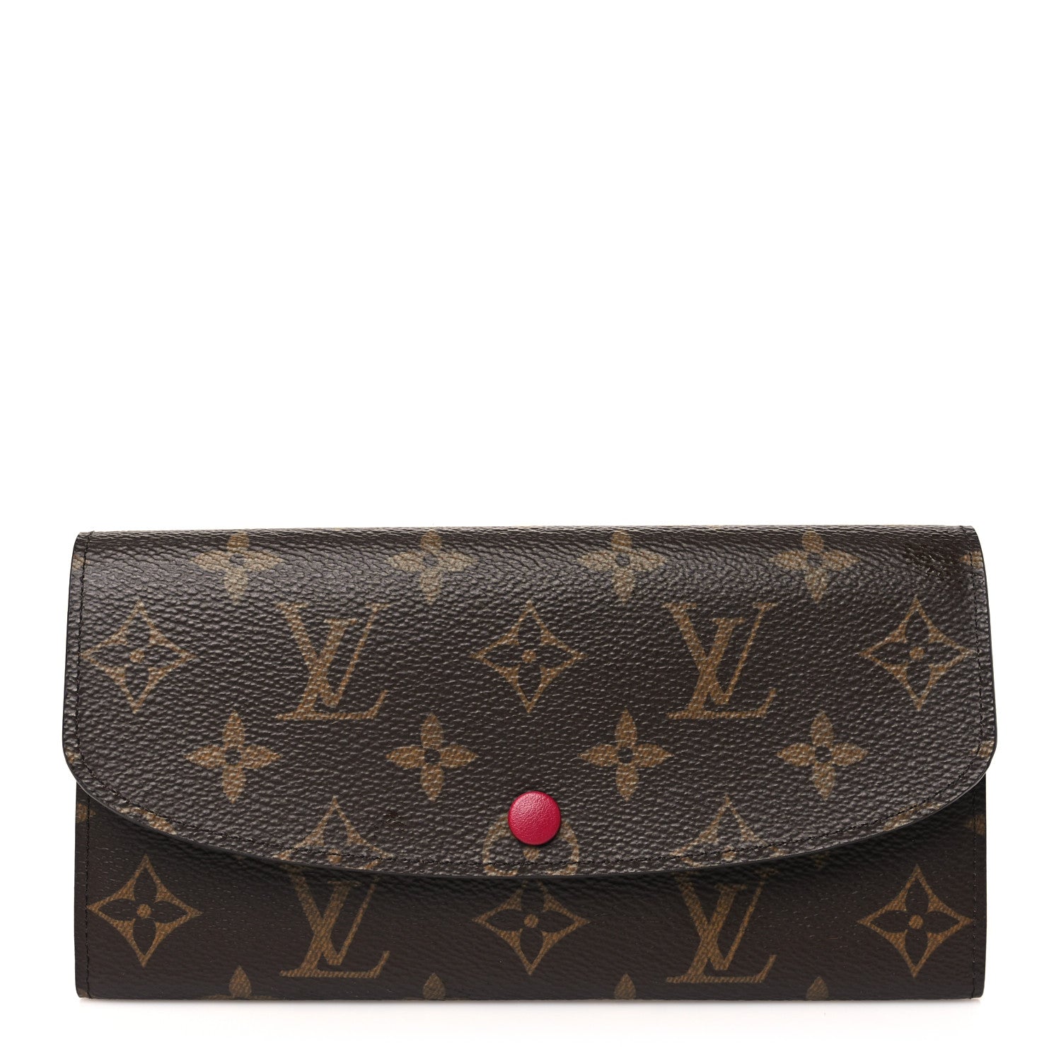 Louis Vuitton Monogram Emilie Wallet Fuchsia 1 of 8