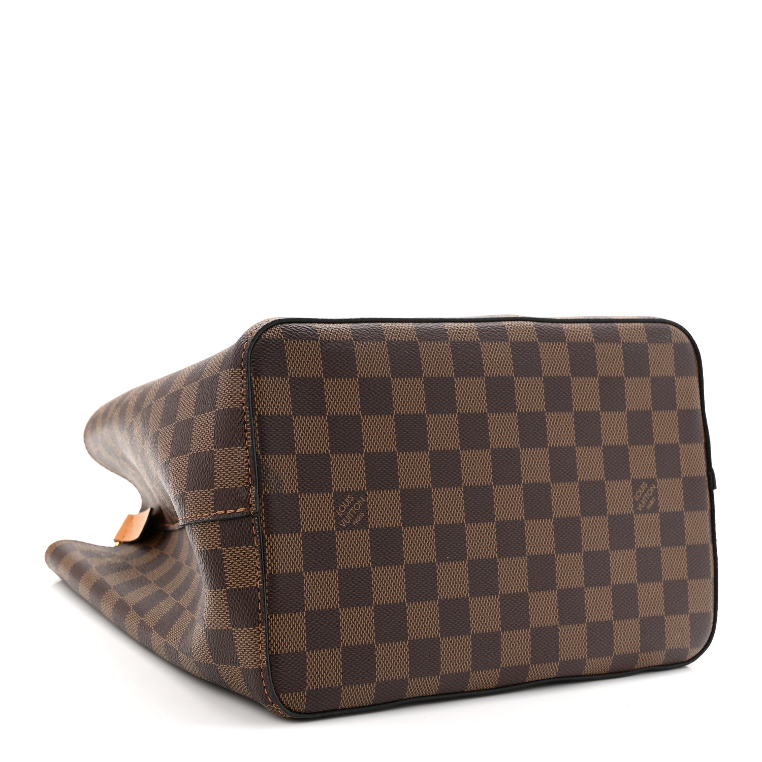 Louis Vuitton Damier Ebene Neonoe MM Safran 4 of 9