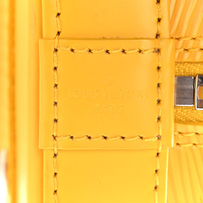 Louis Vuitton Epi Alma BB Citron 6 of 14