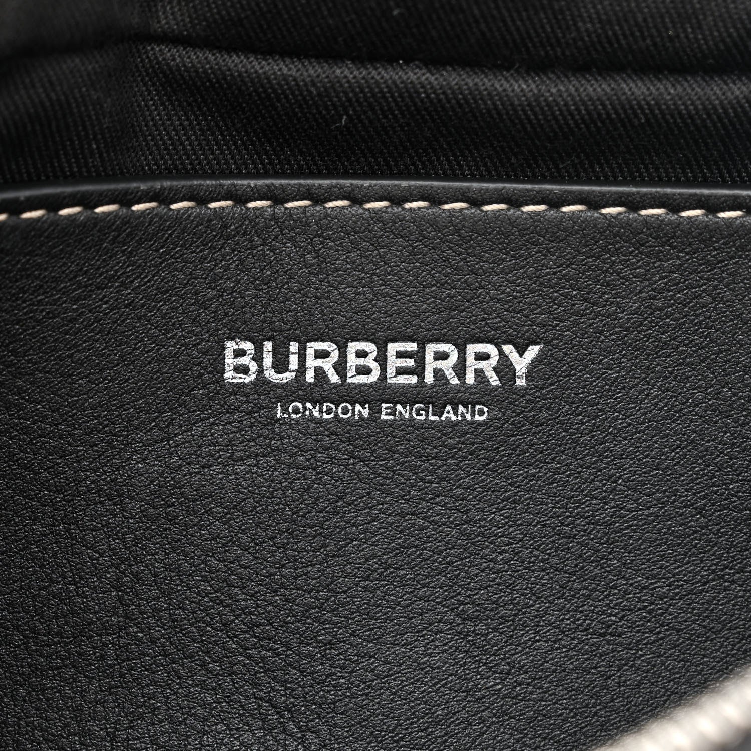 Burberry E-canvas Check Cason Bum Bag Dark Birch Brown 6 of 11