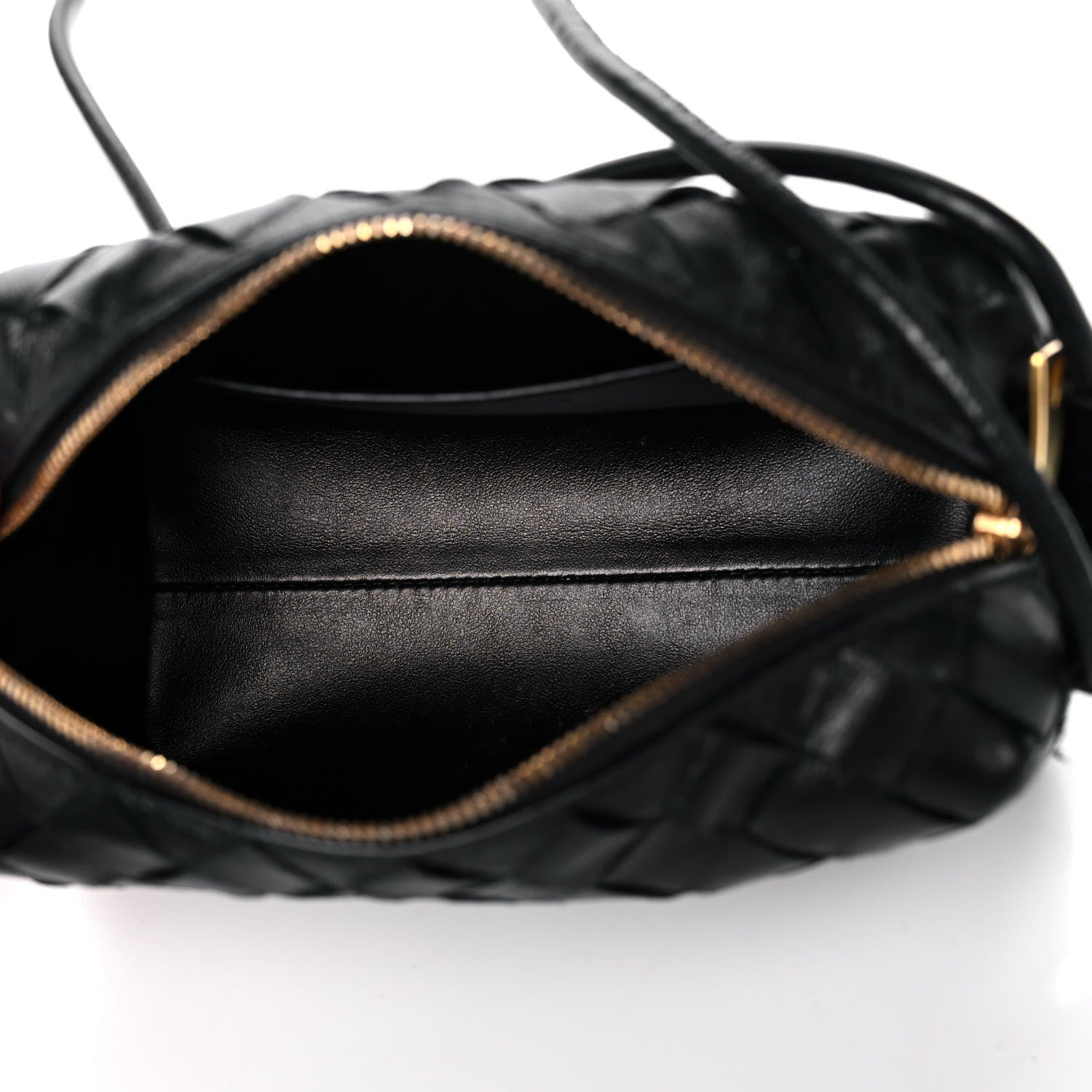Bottega Veneta Nappa Intrecciato Mini Loop Camera Bag Black 5 of 11