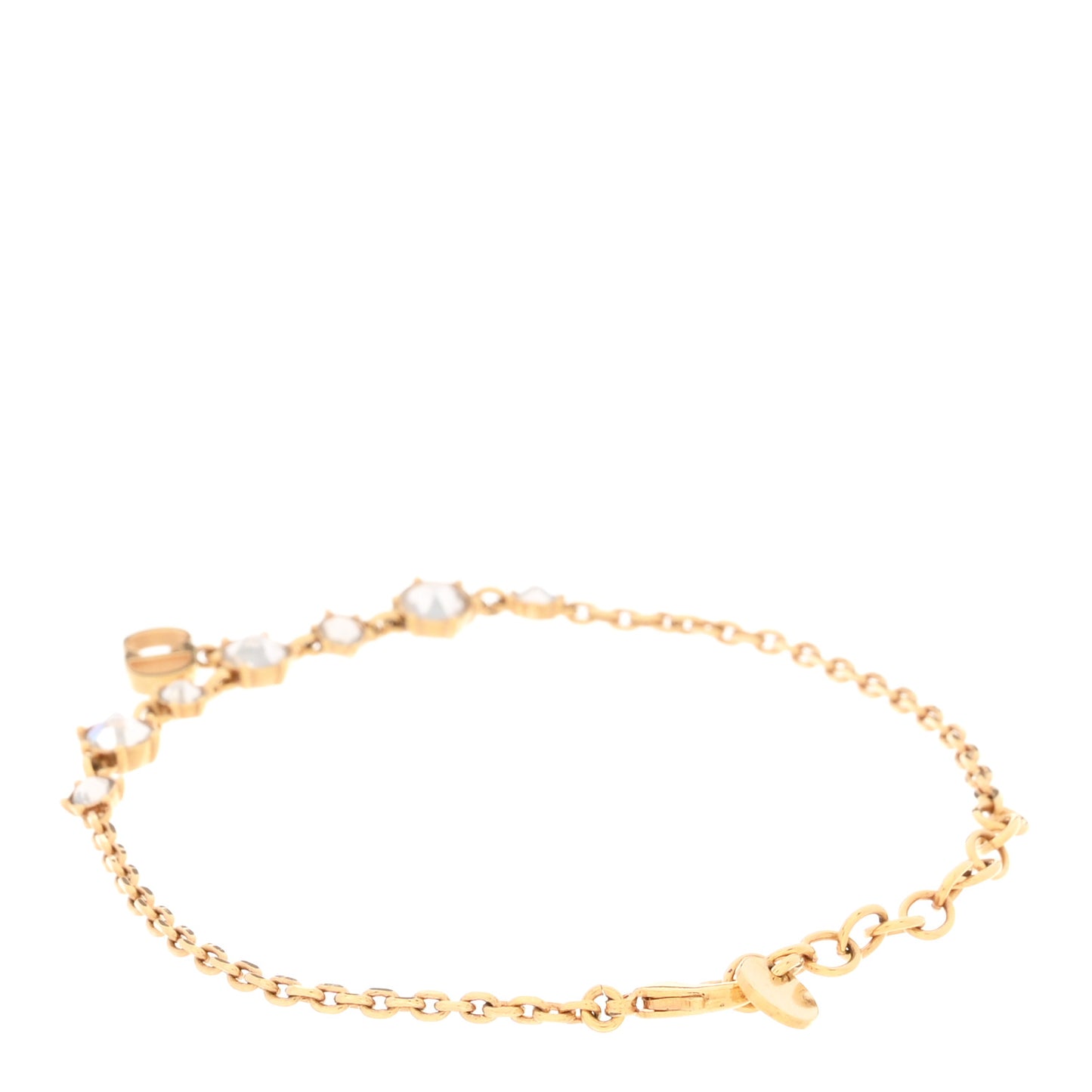 Crystal CD Bracelet Gold