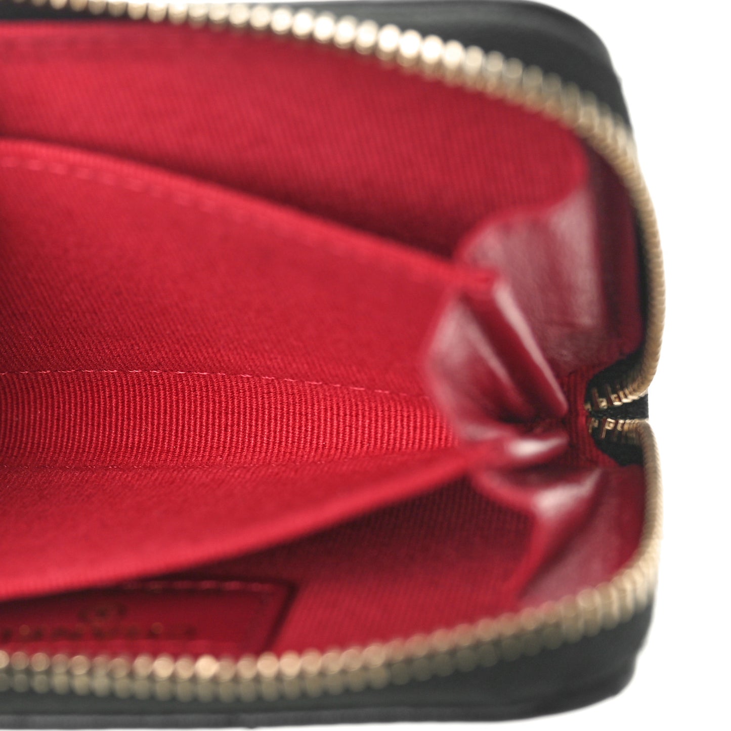 Lambskin Quilted Chanel 19 Zip Around Coin Purse Wallet Black