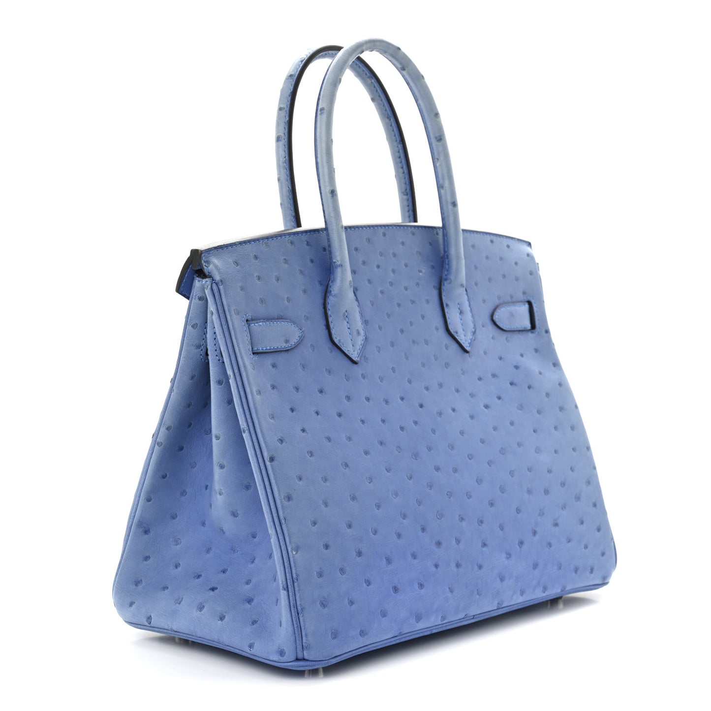 Ostrich Birkin 30 Mykonos