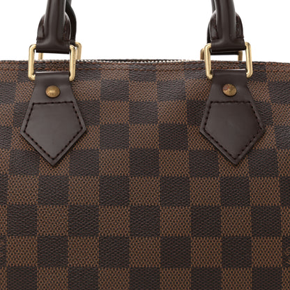 Louis Vuitton Damier Ebene Speedy 25 7 of 9