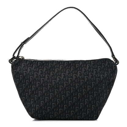 Christian Dior Monogram Pochette Black 1 of 10