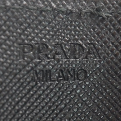 Prada Saffiano Card Case Nero Black 4 of 5