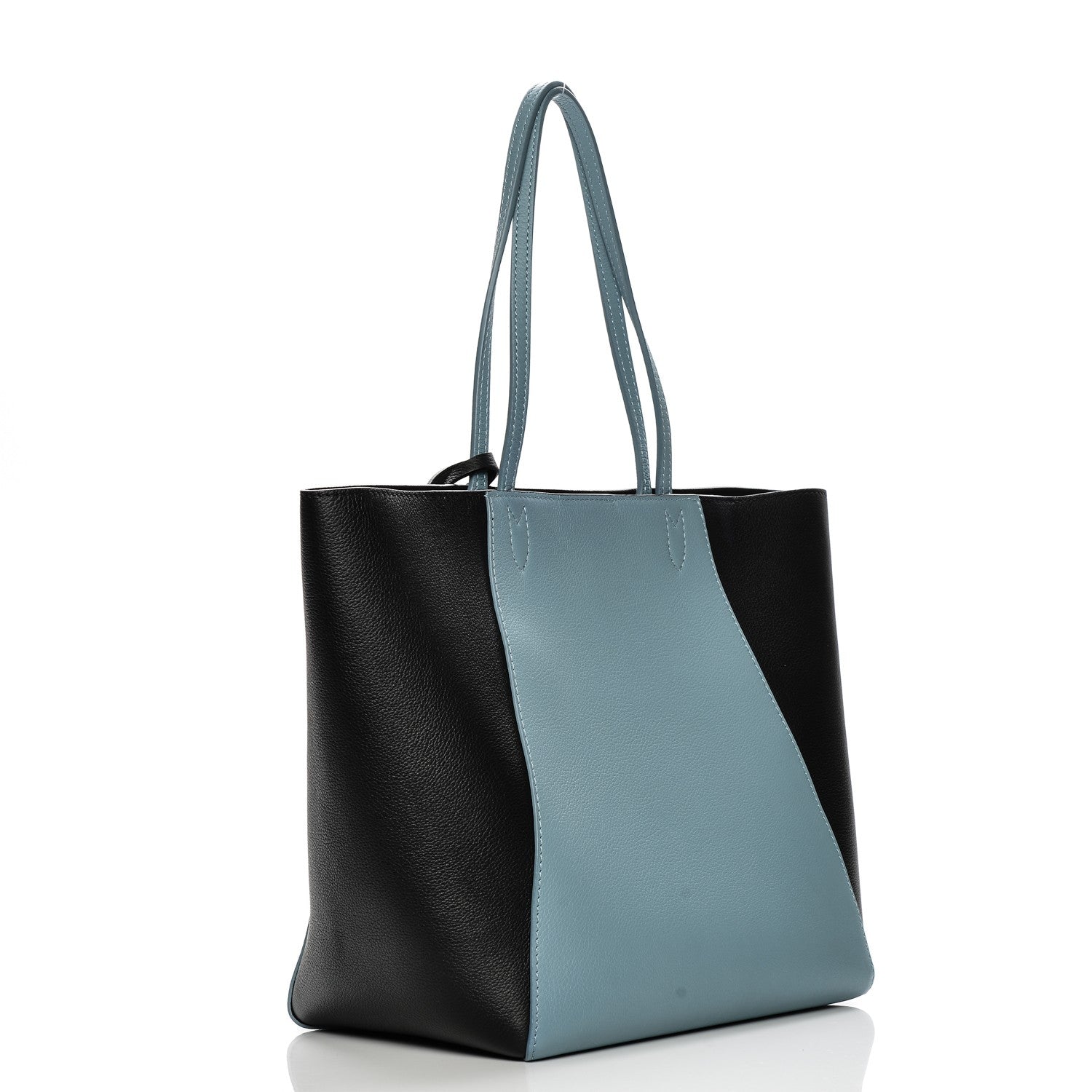 Louis Vuitton Calfskin Lockme Cabas Sky Black 3 of 14