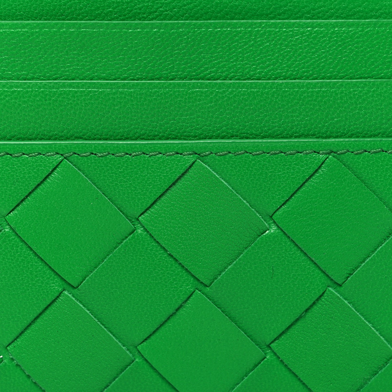 Bottega Veneta Nappa Intrecciato Card Holder Parakeet 8 of 8