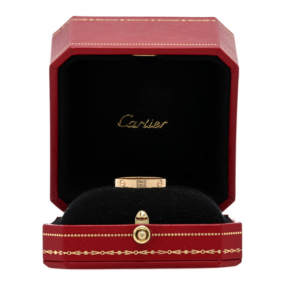Cartier 18K Yellow Gold 3.5mm LOVE Wedding Band Ring 57 8 5 of 5