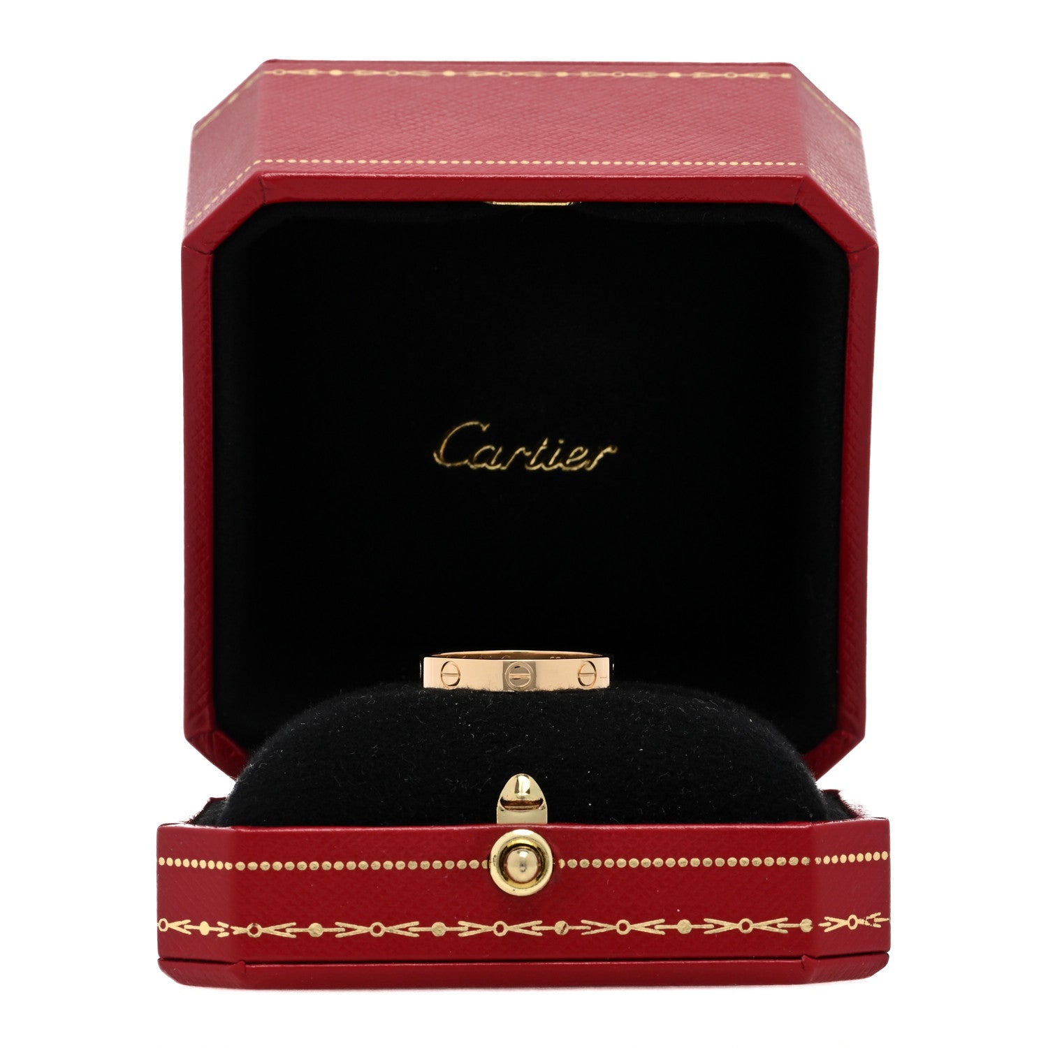 Cartier 18K Yellow Gold 3.5mm LOVE Wedding Band Ring 57 8 5 of 5