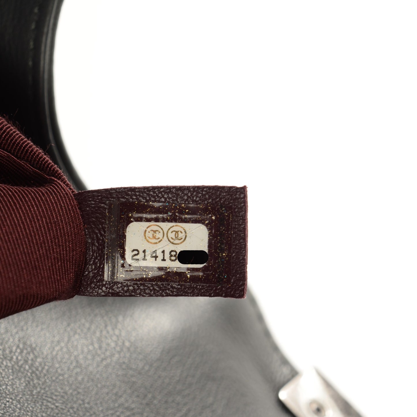 Calfskin Double Stitch New Medium Boy Flap Grey
