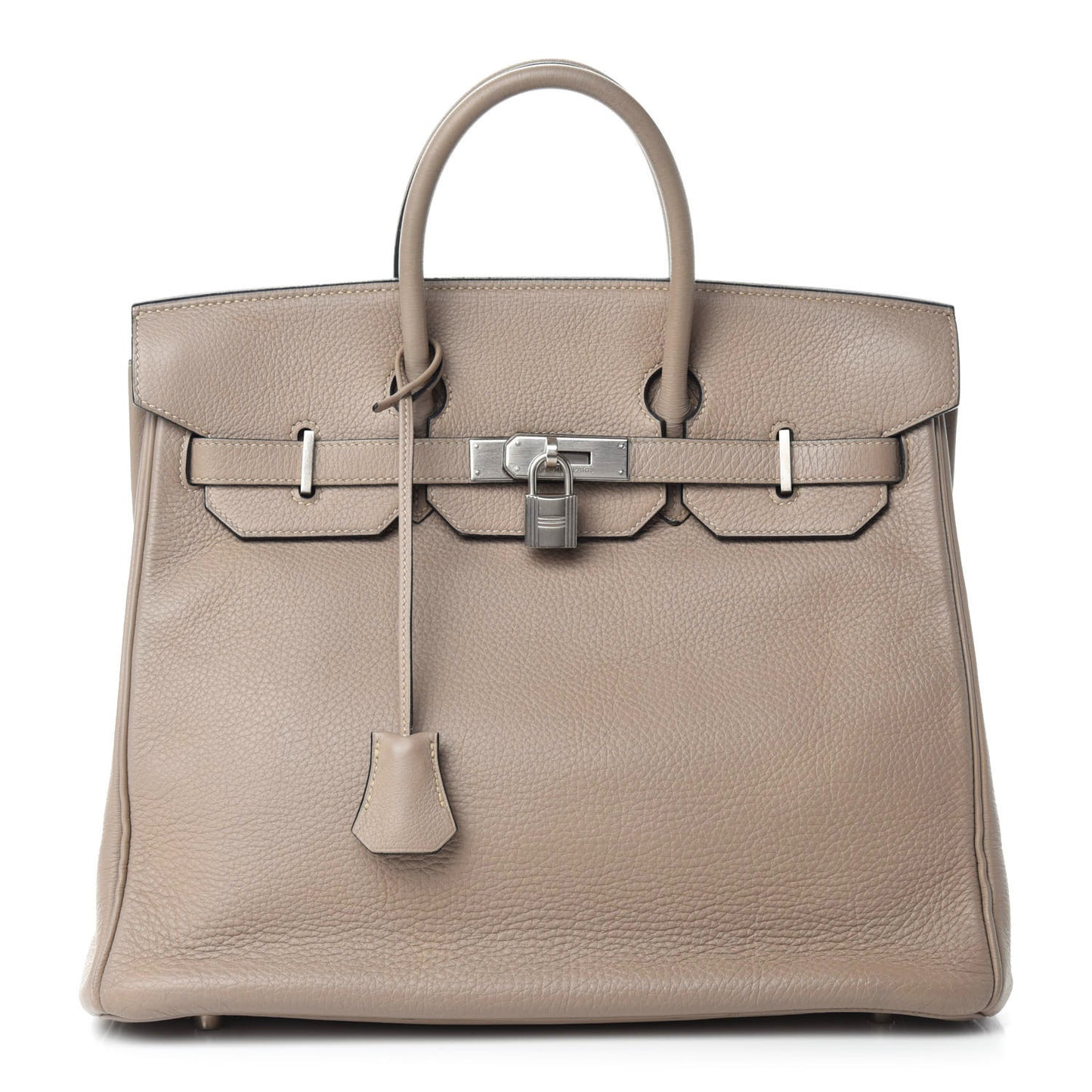 Taurillon Clemence HAC Birkin 32 Gris Tourterelle