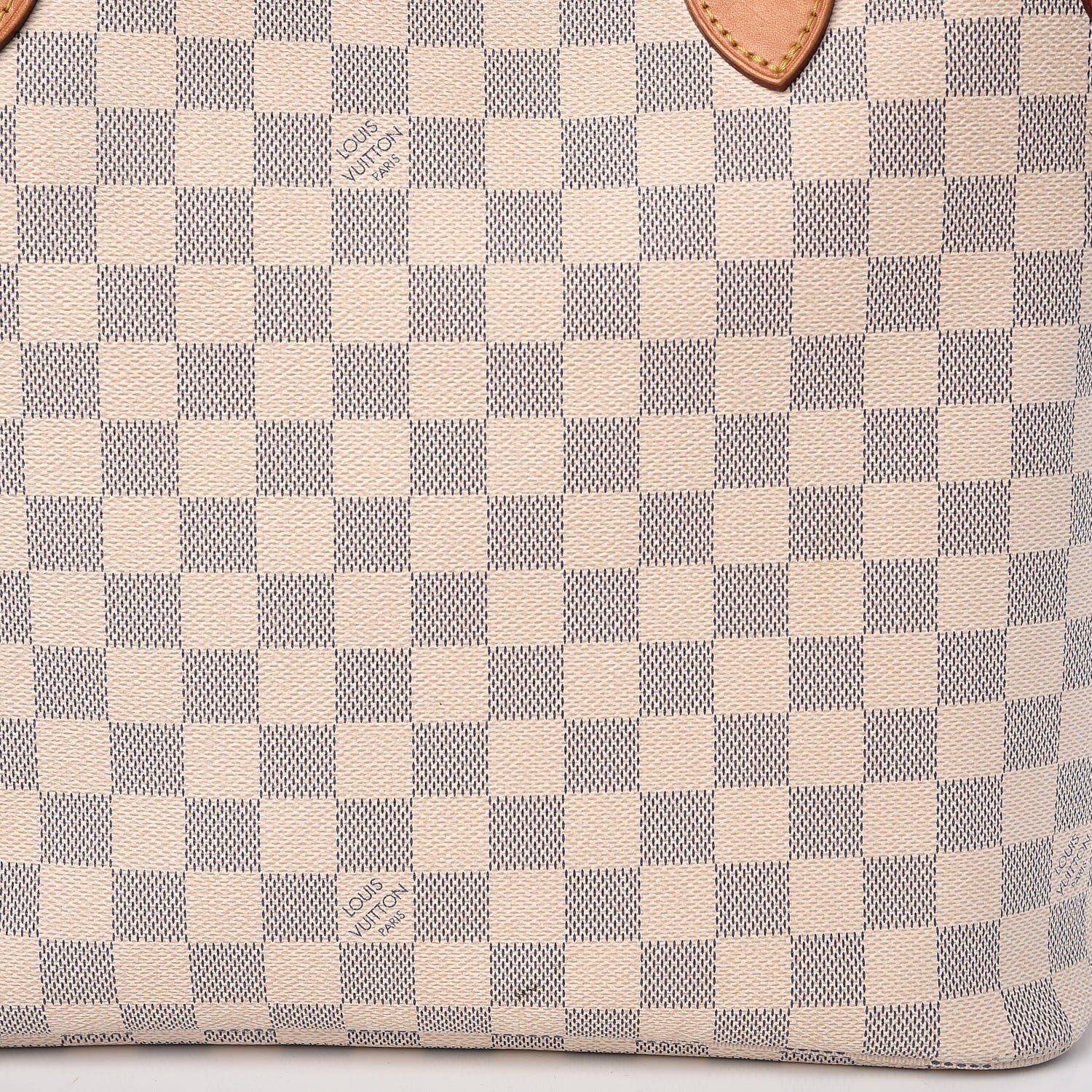 Louis Vuitton Damier Azur Neo Neverfull MM Rose Ballerine 13 of 20