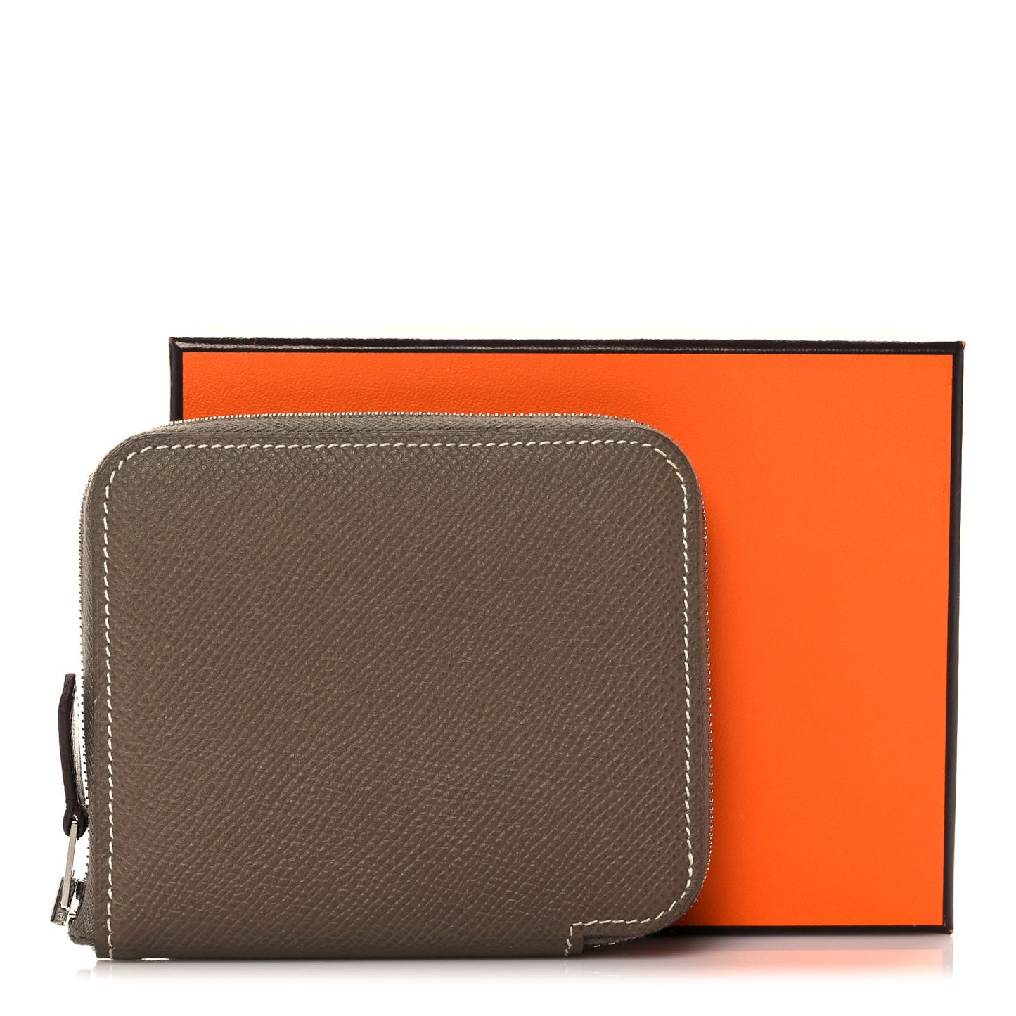 Epsom Silk'in Compact Wallet Etoupe