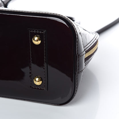 Louis Vuitton Vernis Alma BB Amarante 8 of 8