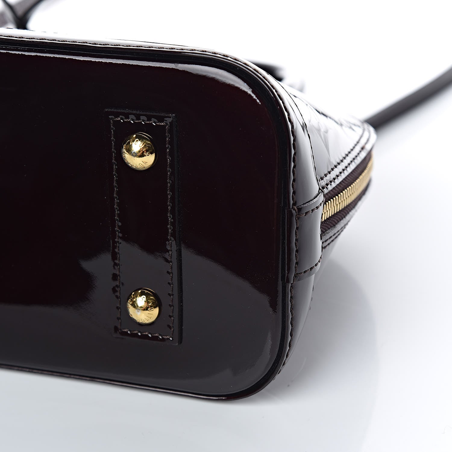 Louis Vuitton Vernis Alma BB Amarante 8 of 8