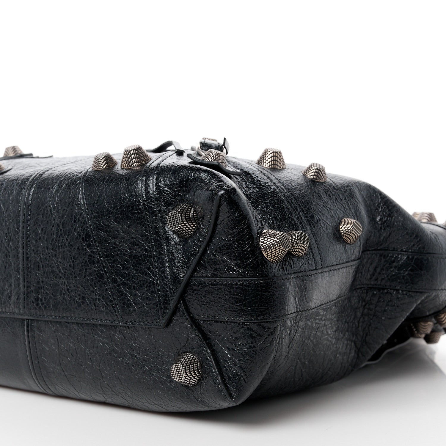 Balenciaga Agneau Arena Medium Le Cagole Carry All Bag Black 10 of 11