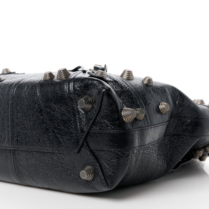 Balenciaga Agneau Arena Medium Le Cagole Carry All Bag Black 10 of 11