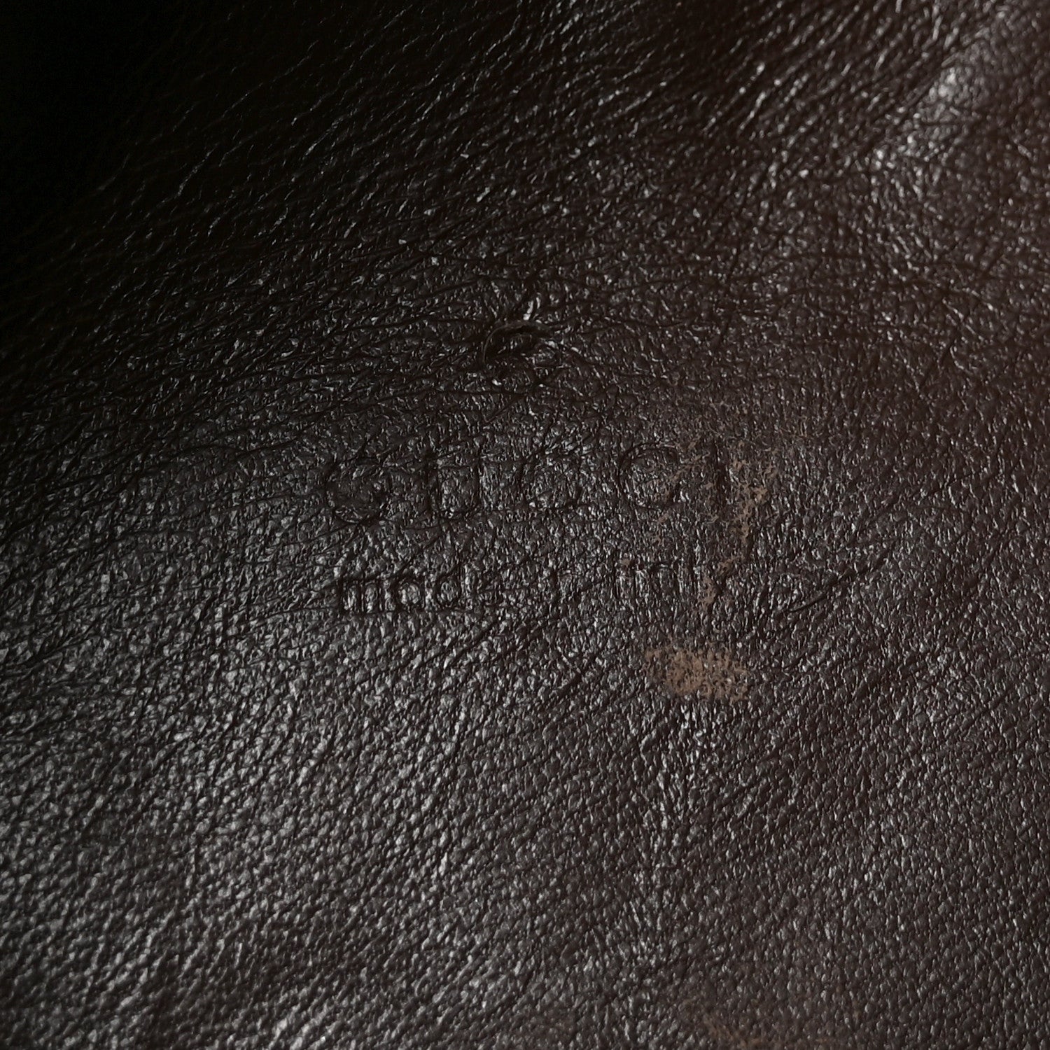 Gucci GG Suede B Medium Shoulder Bag Brown 6 of 11