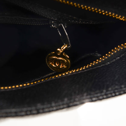 Chanel Caviar Quilted Medallion Tote Black 9 of 9