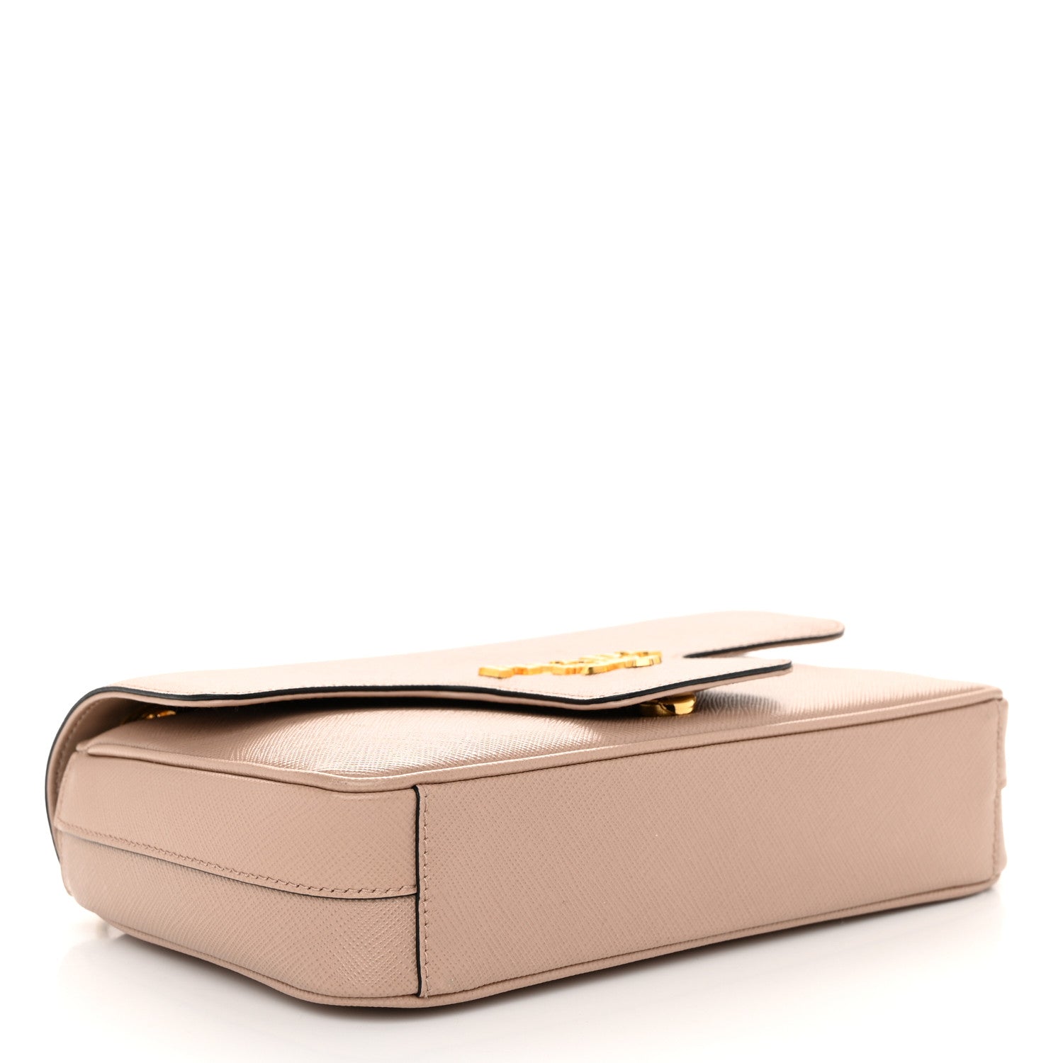 Prada Saffiano Flap Shoulder Bag Cipria 4 of 10