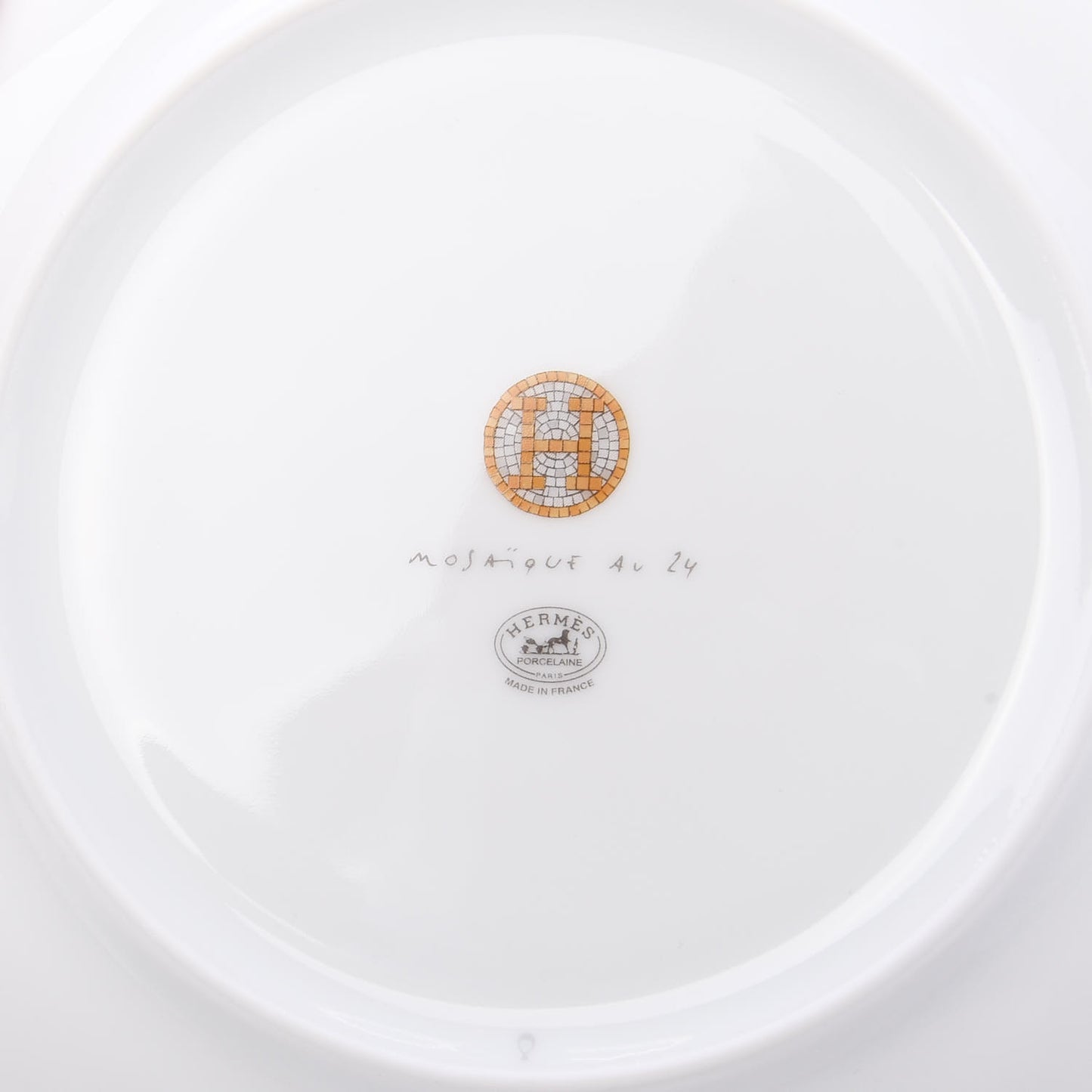 Porcelain Mosaique au 24 Dessert Plate Set of 2