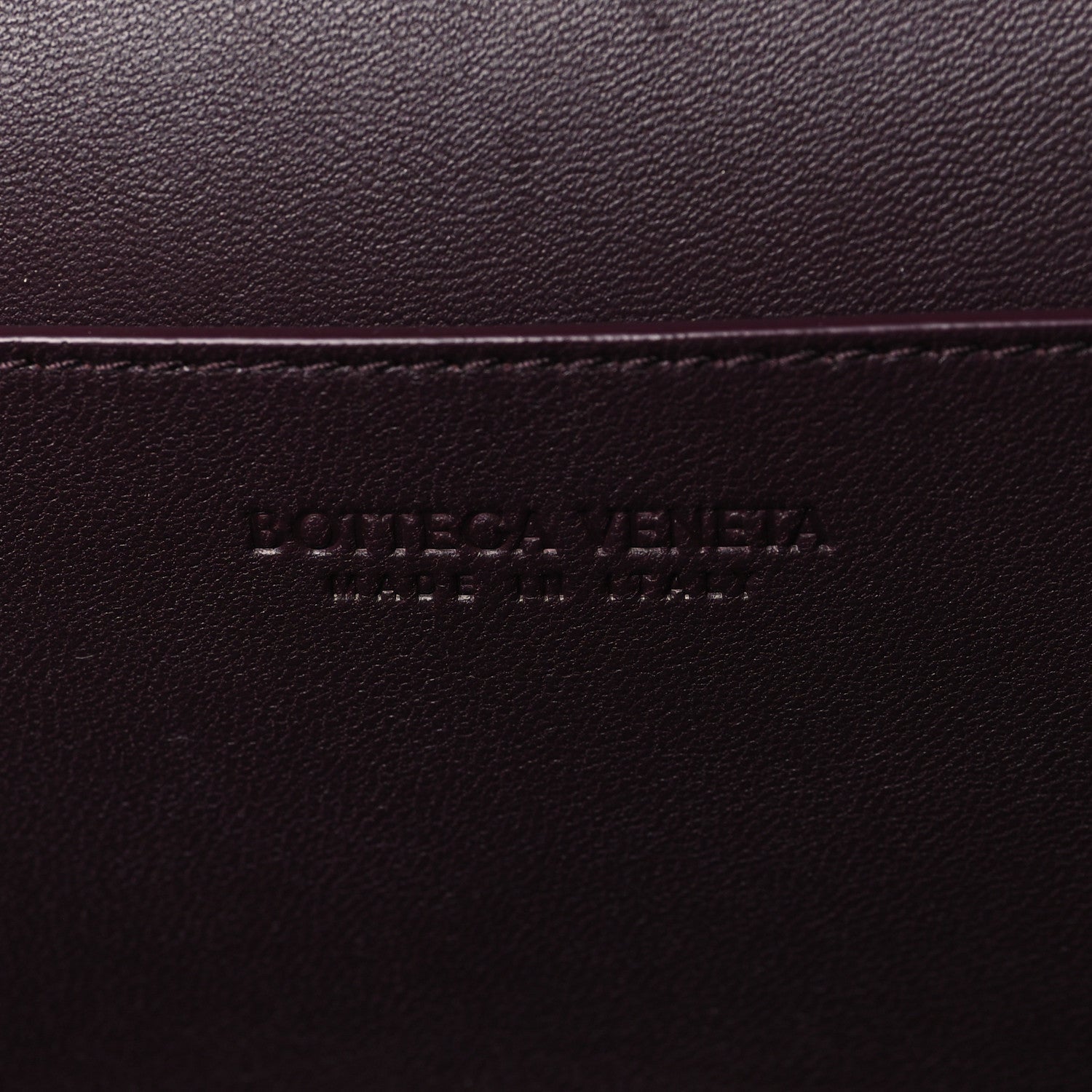 Bottega Veneta Nappa Angular Chain Knot Clutch Grape 6 of 8