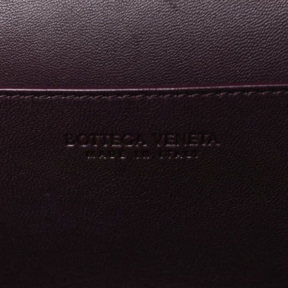 Bottega Veneta Nappa Angular Chain Knot Clutch Grape 6 of 8