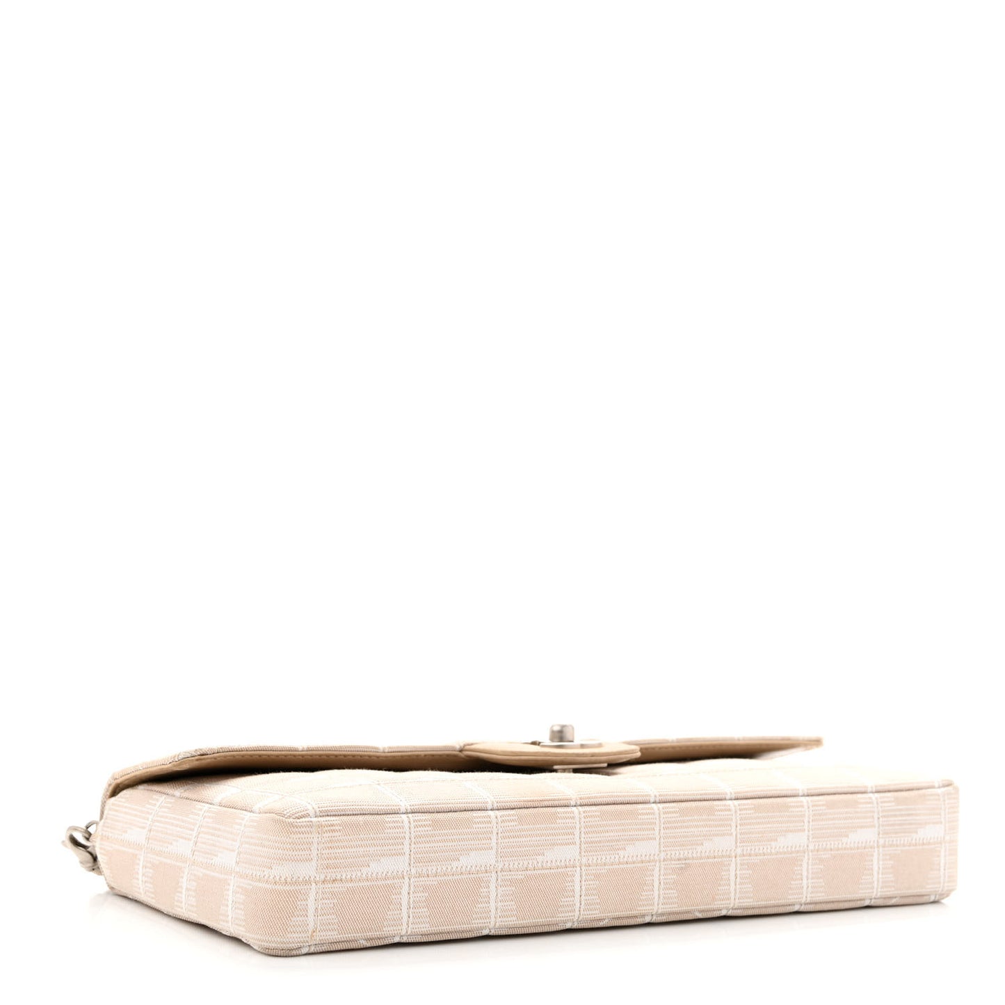 Nylon Travel East West Flap Beige