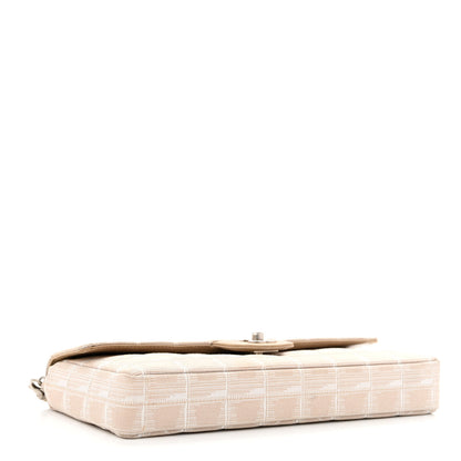 Chanel Nylon Travel East West Flap Beige 3 of 12