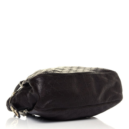 Gucci Guccissima Medium Sukey Top Handle Tote Chocolate 4 of 12